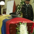 Los restos de los dos hermanos fueron velados en un salón del Grupo de Operaciones Especiales (GOE)