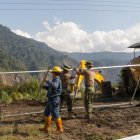 Petroecuador informó que continua con los trabajos para reactivar a los oleoducto.