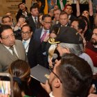 Reforma. En diciembre, el presidente fue a la Asamblea a entregar el proyecto de reforma constitucional.