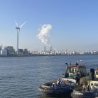 En la foto, puerto de Amberes, principal punto de entrada de la cocaína en Europa.