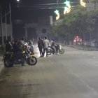 Punto de encuentro. Todos los jueves por la noche, a partir de las 23:00, los motorizados se aglomeran en distintos puntos del Gran Guayaquil para realizar su recorrido.