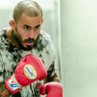 El manabita se encuentra en campamento para la pelea del próximo 25 de marzo.