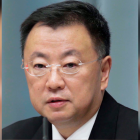 Imagen del portavoz gubernamental, Hirokazu Matsuno.