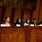 ¿Multipartidista? La comisión está presidida por Viviana Veloz y controlada por el correísmo y sus aliados.