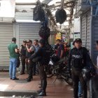 Al sitio llegaron agentes policiales para iniciar las investigaciones correspondientes