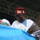Imagen de archivo de Bola Ahmed Tinubu, candidato del gobernante Congreso de Todos los Progresistas (APC), ganador de la elecciones presidenciales nigerianas.