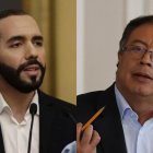 Gustavo Petro respondió al tuit en el que el mandatario salvadoreño criticaba sus políticas de seguridad.