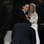 Juan David Borrero y Jasmine Tookes se casaron el 4 de septiembre en Quito.