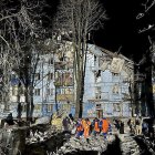 Imagen cedida por el secretario del Ayuntamiento de Zaporiyia, Anatoly Kurtev. EFE/EPA/SOLO USO EDITORIAL