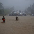 Imagen de archivo sobre los fuertes aguaceros en África