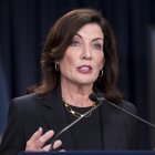 La gobernadora de Nueva York, Kathy Hochul, en una fotografía de archivo.
