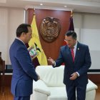 Quito. La reunión se desarrolla en la Corte Nacional de Justicia.