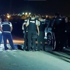 Los cuerpos de la pareja asesinada quedaron tendidos en una de las vías de la Península-