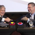 El presidente Guillermo Lasso se reunió en Costa Rica con su homólogo Rodrigo Chávez.