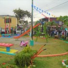 El parque Las Ixoras de  Mucho Lote 1, entre los ganadores del concurso.