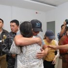 Comerciante secuestrado se reencontró con su familia.