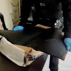 Evidencia. En unas cajas se halló la mercancía camuflada entre los tejidos