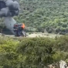 Daños. Militares constataron el daño de maquinaria en frontera con Perú.