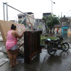 Situación de Sauces 6 tras varias horas de lluvia