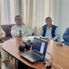 Dorian Espín (c) es investigado por el presunto delito de concusión junto a una familiar suya.