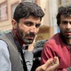 Dos de los periodistas heridos en el atentado.