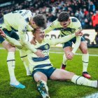 Erling Haaland fue la figura del City al marcar el gol del triunfo sobre el Crystal Palace.