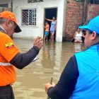 La Secretaría de Gestión de Riesgos atiende a los afectados.