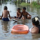 Constante. Los habitantes de la localidad cuentan que la escena no es nueva; llega siempre con cada invierno.