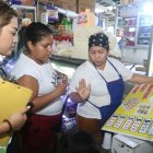 Sauces IX.- La Intendencia de Guayas junto a los comisarios realizaron un operativo en mercados por el alza de precio de los huevos.