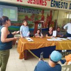 Reunión. Se llevó a cabo este 14 de marzo, por varias horas, entre colectivos y las autoridades locales.