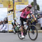 Richard Carapaz vestirá por primera vez en Europa el rosa del equipo norteamericano EF Education-EasyPost, del que es su gran refuerzo para 2023.