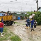 Traslado. En todo el país hay 313 damnificados por las fuertes lluvias.
