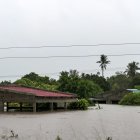 Imagen del paso del ciclón Freddy por Mozambique