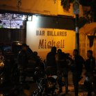 Junior Roldán, quien se encuentra en un régimen semiabierto, se encontraba en este billar.