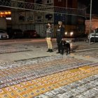 Información. Según los datos de la Policía Nacional, y sus equipos especiales, la carga tenía como destino final África.