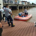 El cuerpo del campesino Klermo Guzmán fue encontrado por pescadores del recinto Magro.