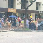 Ciudadanos salieron asustados de sus negocios.