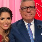 Vito Muñoz con su esposa, Rosibel.