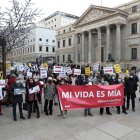 Impulso. La eutanasia se abrió camino en España, hace dos años, con un amplio respaldo del Congreso.