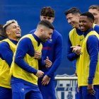 Lejos del escándalo Negreira, los jugadores del Barça van enfocados.