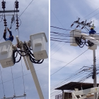 En la provincia de EI Oro, CNEL desplegó 106 técnicos.