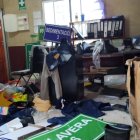 Víctimas. En una de las empresas mineras atacadas por grupos armados, se reportó la muerte de un guardia de seguridad.