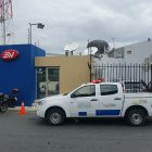 Portocolo. La Policía Nacional acudió al medio de comunicación para realizar las pericias correspondientes.
