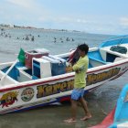 La embarcación de las víctimas fue encontrada en la orilla.