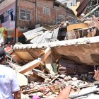 Hay 129 casas con fisuras y 78 viviendas completamente destruidas, según el censo de las autoridades.