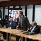 Audiencia. En la Corte se reinstaló la audiencia del caso y se emitió la resolución.