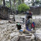 Imagen de archivo de la destrucción dejada por el ciclón Freddy a su paso por Mozambique.