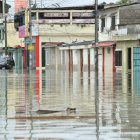 Inundación en la Alborada.