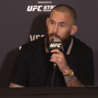 En la rueda de prensa de la UFC - Chito Vera vs Sandhagen desde San Antonio, Texas.