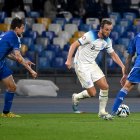 Harry Kane (c) se convirtió en el máximo goleador del combinado inglés.